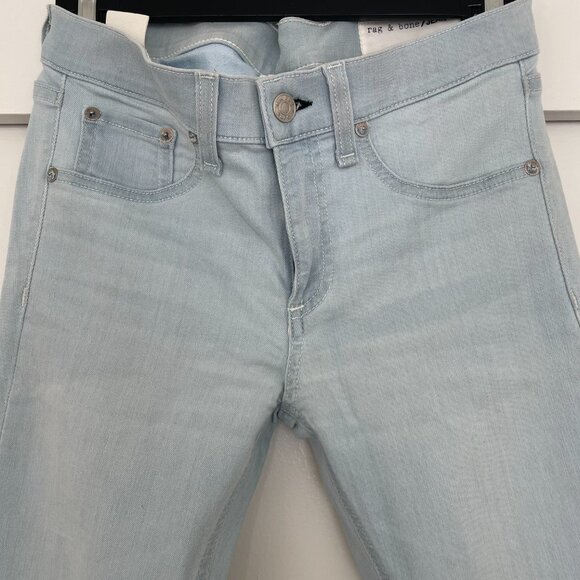 Rag & Bone Capri Skinny Jeans in light wash - Picture 9 of 10